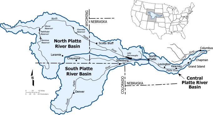 Platte River Basic map