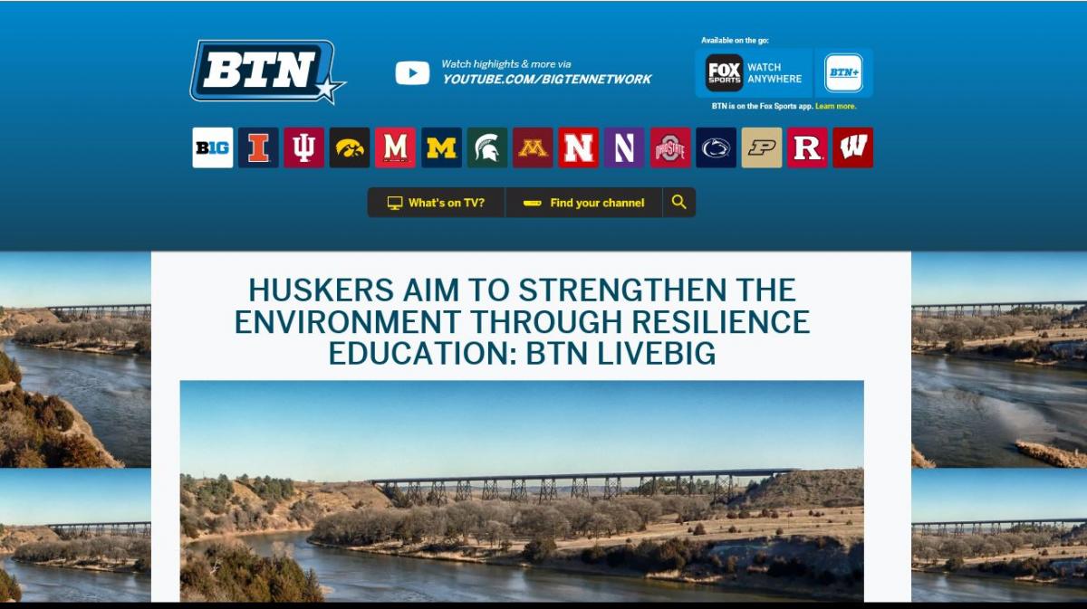 BTN coverage of Huskers