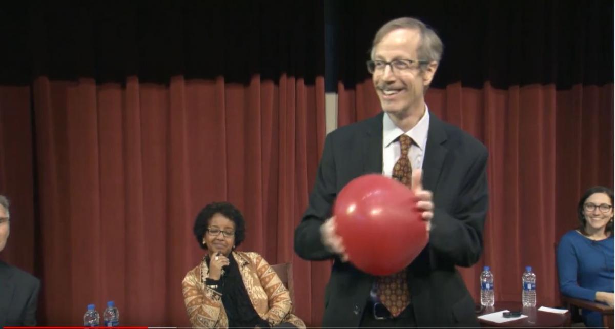 Craig Allen and balloon